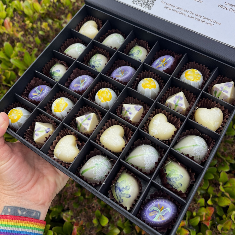 Large Chocolate Box - CHOCOLATE by E